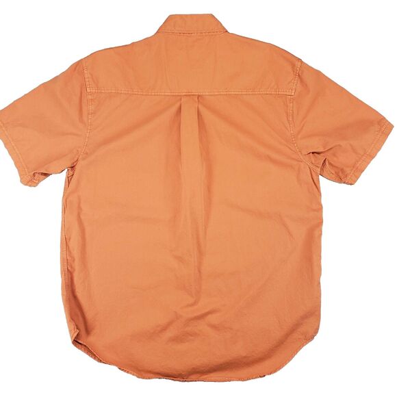 The Territory Ahead Shirt Mens XL Hunter Orange Solid Southwestern 00s Outdoors - Picture 2 of 6